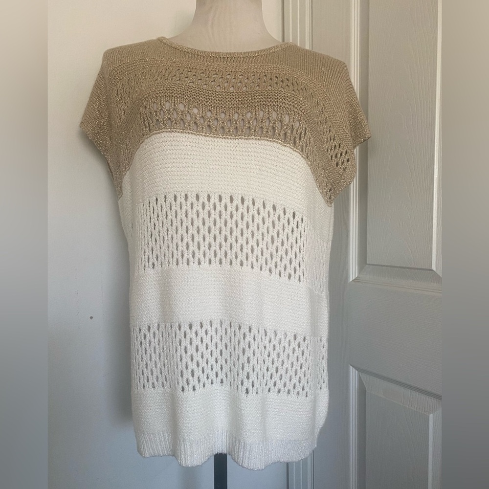 Joseph Ribkoff Color-Block Casual Pullover - Picture 3 of 13